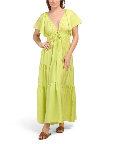 Mara Tiered Maxi Dress | TJ Maxx