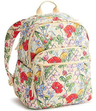 Vera Bradley Bancroft Premium Cotton All the Pretty Flowers Backpack - All the Pretty Flowers | Dillard's
