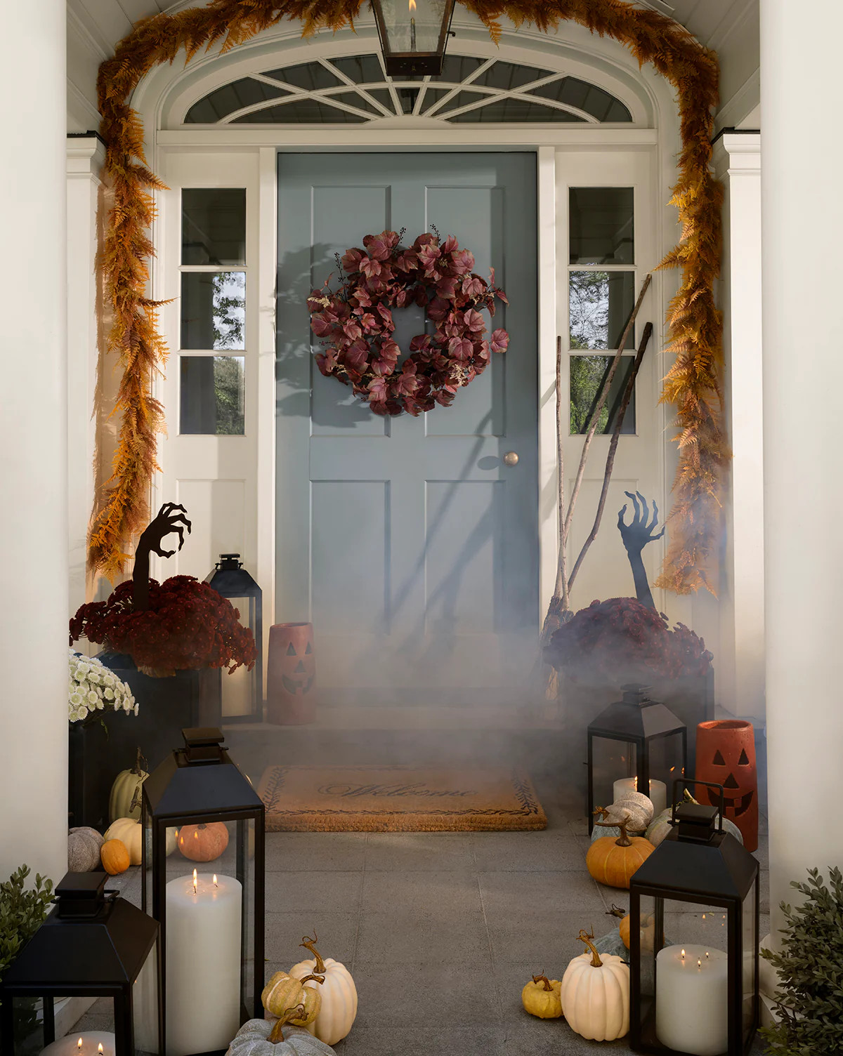 6' Faux Golden Fern Garland | McGee & Co. (US)