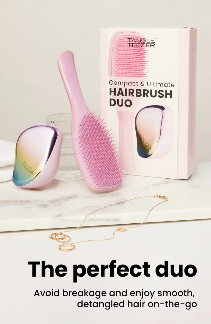 Tangle Teezer Compact & Ultimate Hairbrush Set $32.98 Value | Nordstrom | Nordstrom