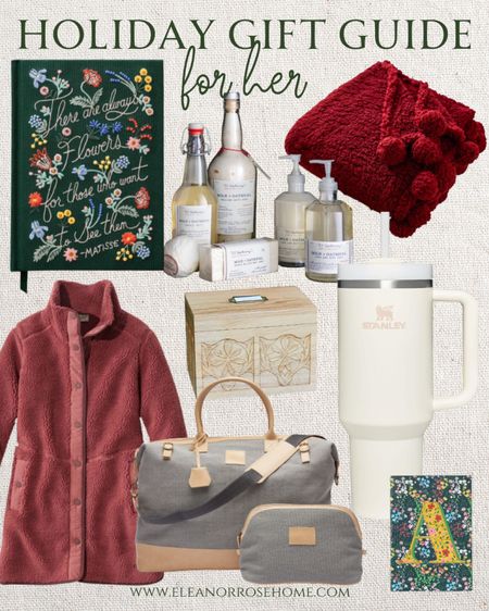 Holiday gift guide for her with Christmas gift ideas she’ll love! 

#LTKGiftGuide #LTKSeasonal #LTKHoliday
