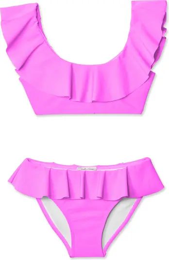 Kids' Ruffle Two-Piece Swimsuit | Nordstrom