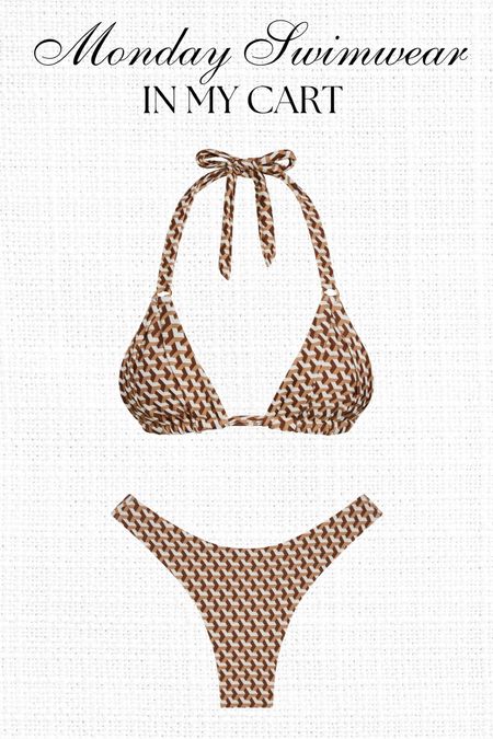 LOVING the print of this bikini! so similar to the goyard print!! 




#LTKSwim #LTKFindsUnder100 #LTKStyleTip