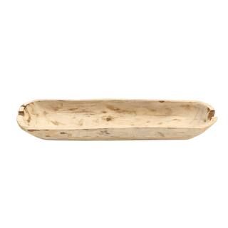 Oval Paulownia Wooden Bowl | Michaels Stores