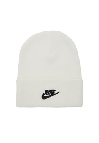 Nike Unisex Sportswear Cuffed Beanie Utility (US, Alpha, One Size, White) | Amazon (US)