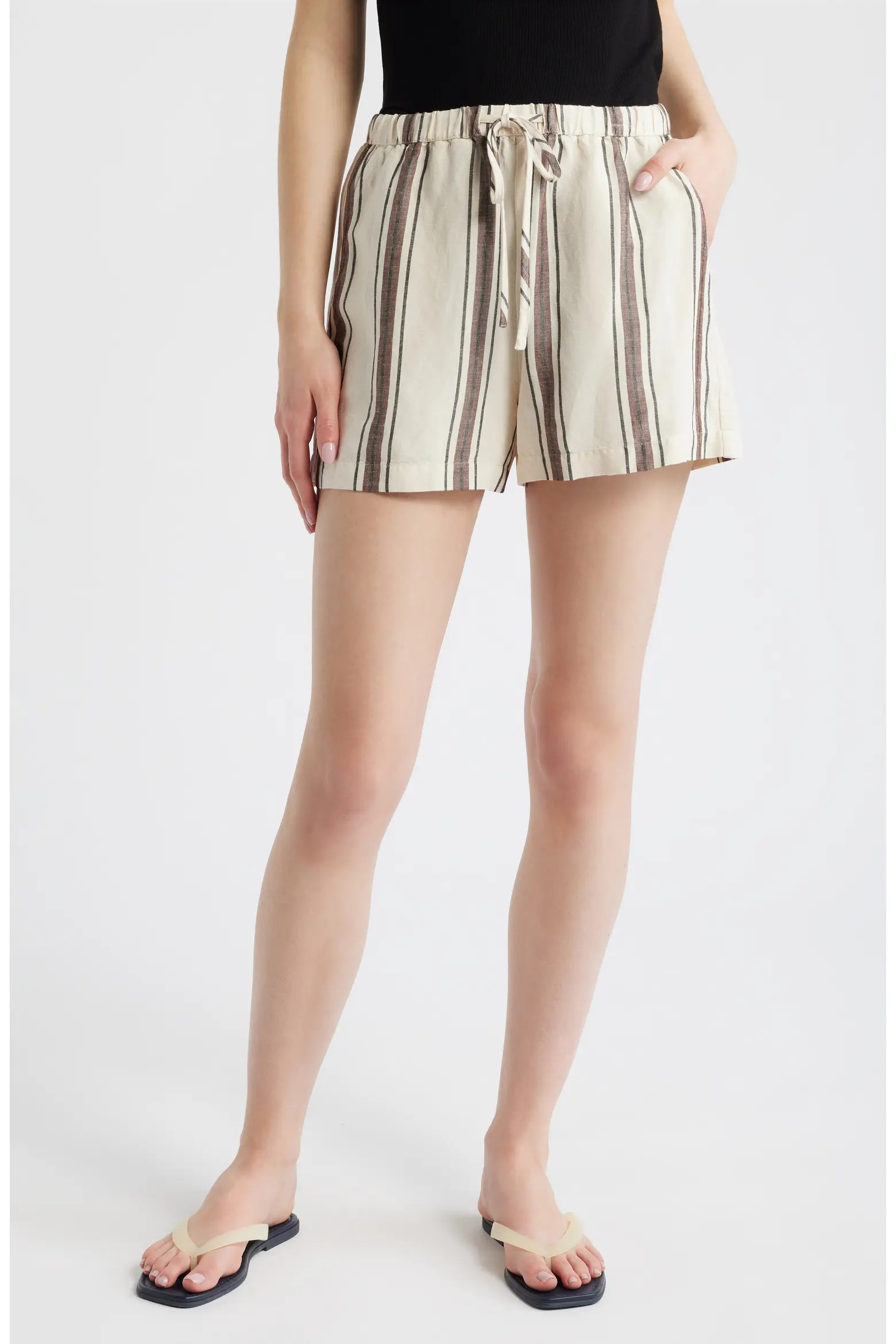 Austin Tie Waist Shorts (Women) | Nordstrom | Nordstrom