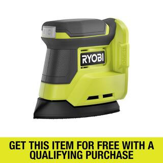 RYOBI ONE+ 18V Cordless Corner Cat Finish Sander (Tool Only) PCL416B - The Home Depot | The Home Depot