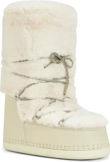 Karmela Faux Fur Flatform Snow Bootie (Women) | Nordstrom