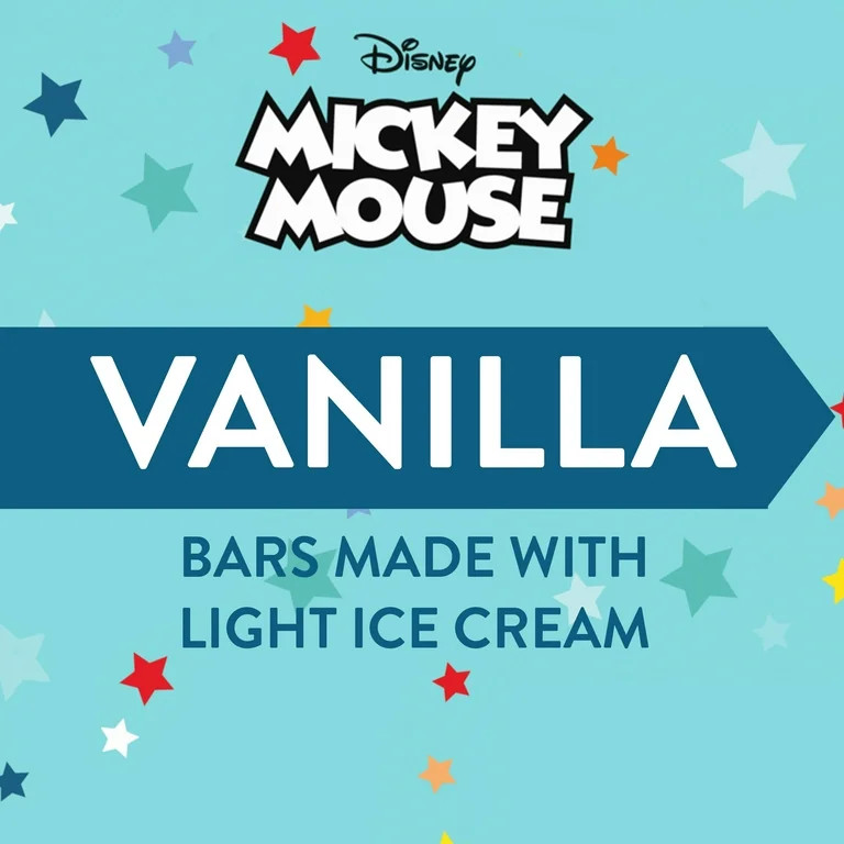 Disney Mickey Mouse Light Ice Cream Bars, 6 Count - Walmart.com | Walmart (US)