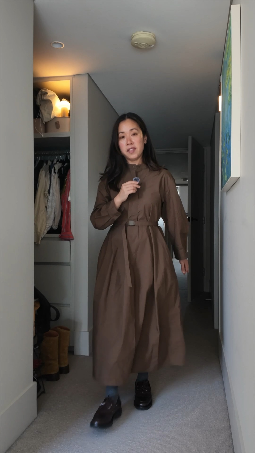 Wearing a size small in the red knit, the brown dress, and the cool lots. Wearing a size medium in the light blue knit. ￼

#LTKaustralia #LTKspring #LTKpetite