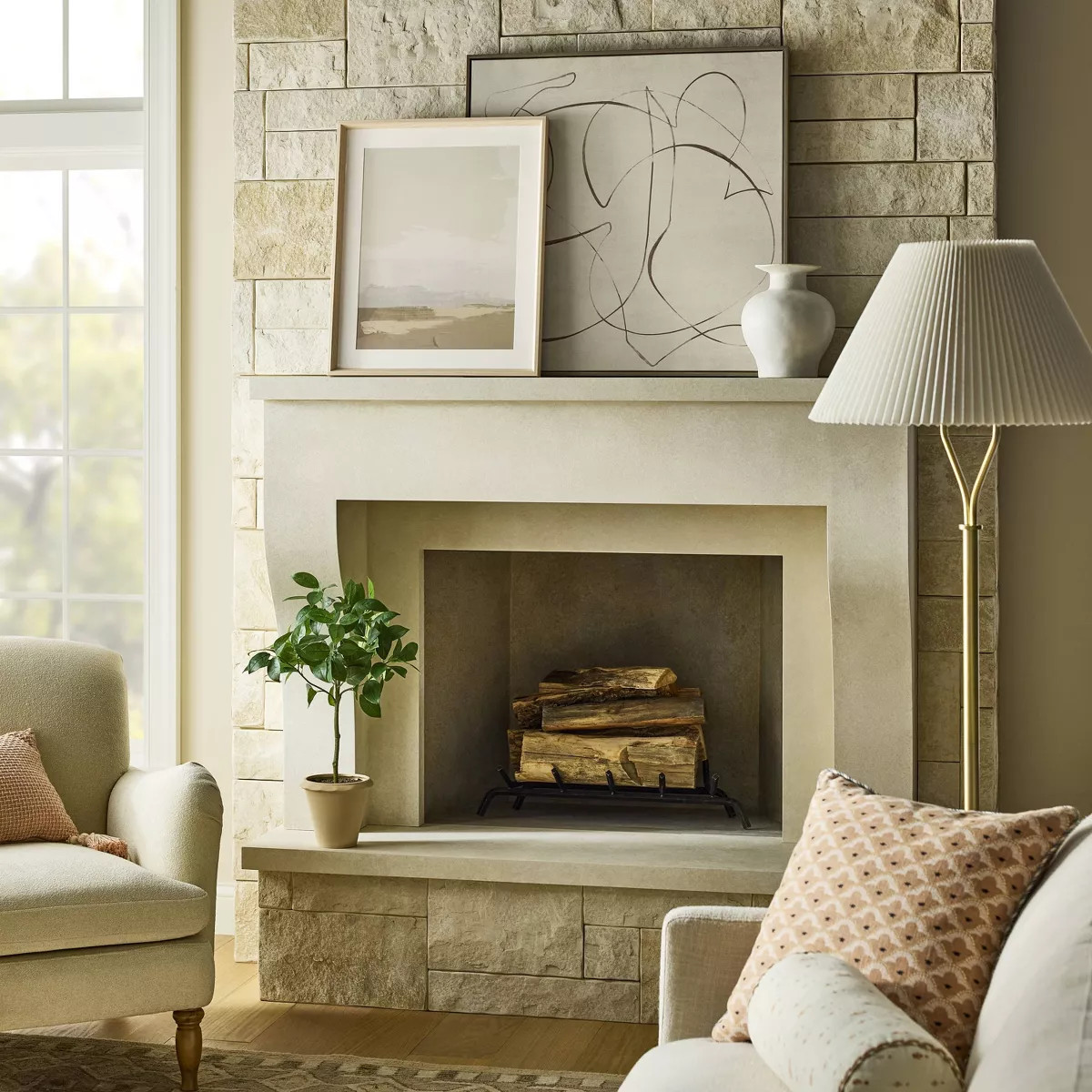 24"x20" Landscape Framed Wall Art - Threshold™ designed with Studio McGee | Target