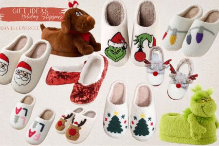 Christmas slippers 

Grinch - slippers - Christmas slippers - gift ideas - cozy slippers - Rudolph - Santa 

#LTKHoliday #LTKGiftGuide #LTKSeasonal