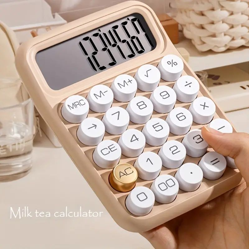 Calculator Big Buttons Large Screen calculator Aesthetic - Temu | Temu Affiliate Program