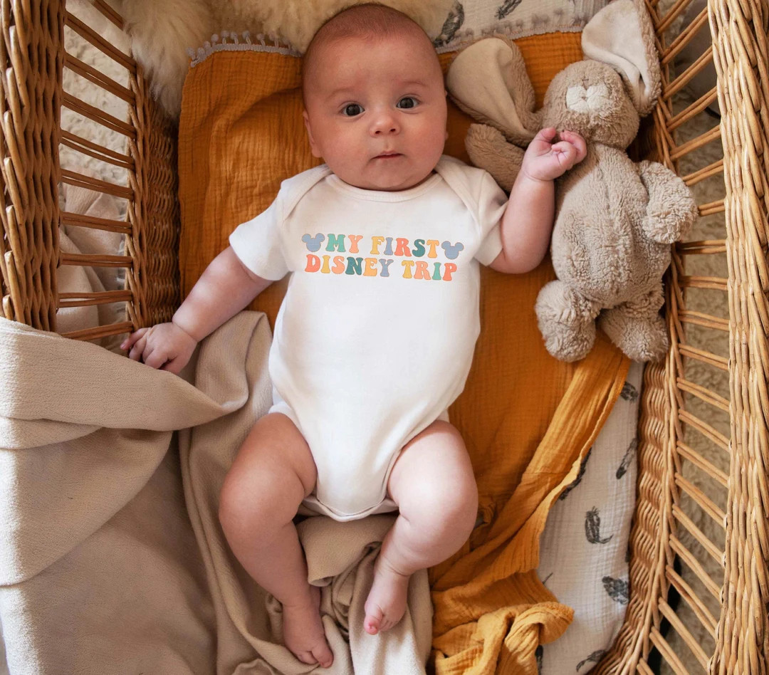 My First Trip Shirt, Family Trip Matching Shirts, Colorful Family Vacation Shirts For Newborn Bab... | Etsy (US)