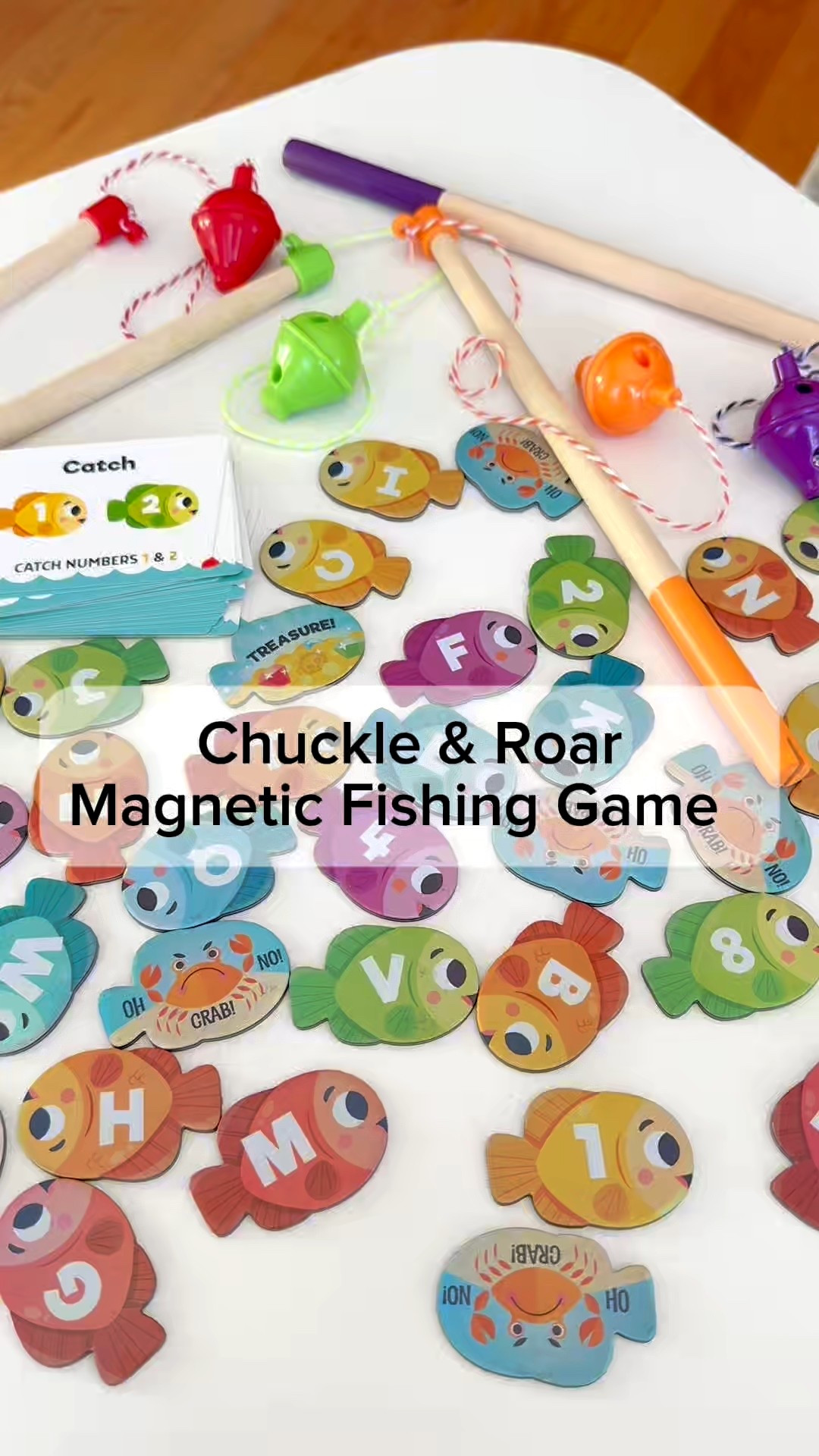 Chuckle & Roar magnetic fishing game 🐠 

Playroom inspo, playroom inspiration, playroom, toddler toys, kids toys, learning toys, baby toys, toddler mom, toddler gifts, kids gifts, toddler gift guide, kids gift guide, Amazon finds, toddler, baby, toys, giftguide, giftideas, kidsgifts, bogo 

#LTKBaby #LTKKids #LTKmomlife