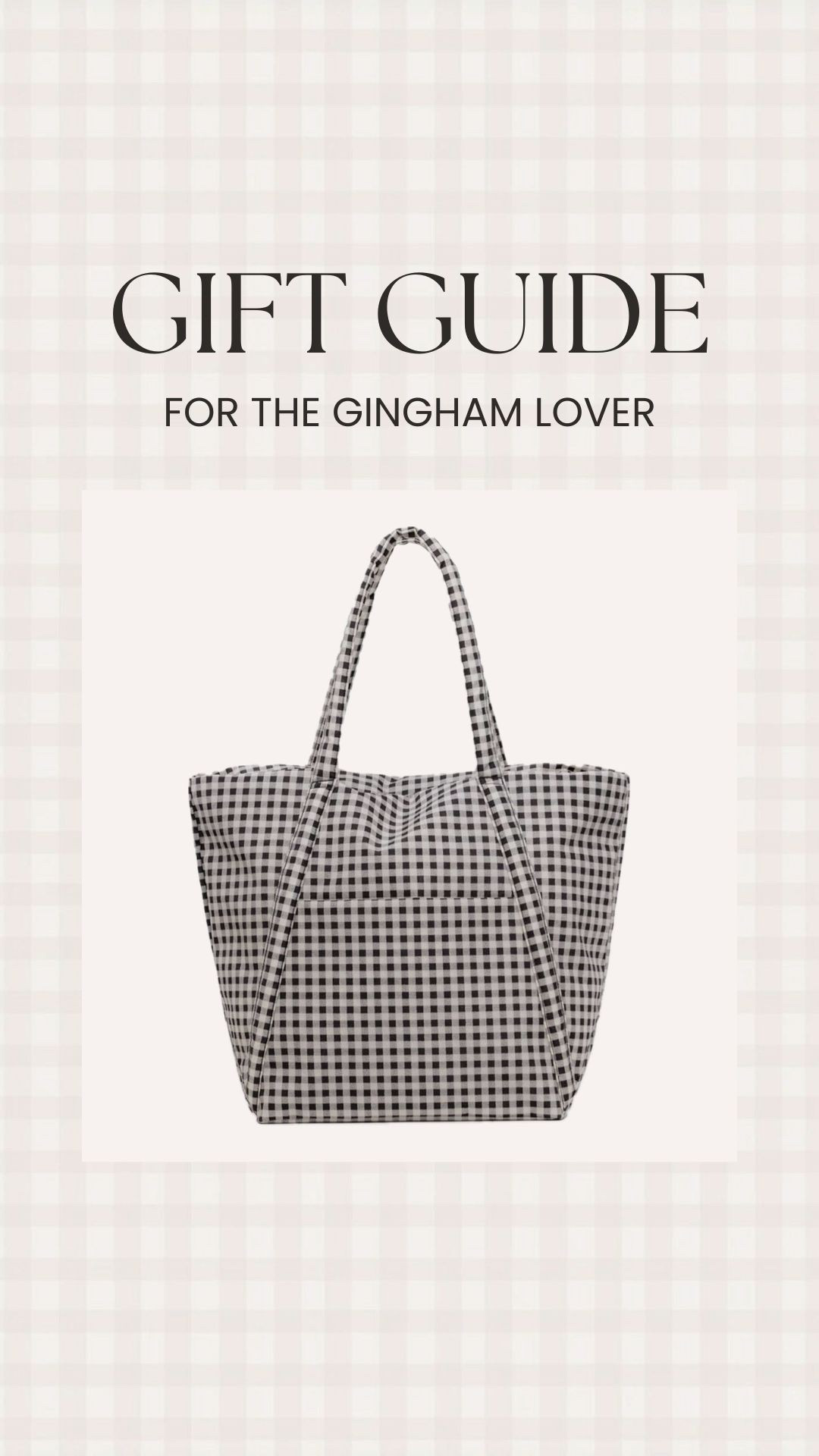 Gift Guide for the Gingham Lover 

#LTKHoliday #LTKGiftGuide #LTKSeasonal