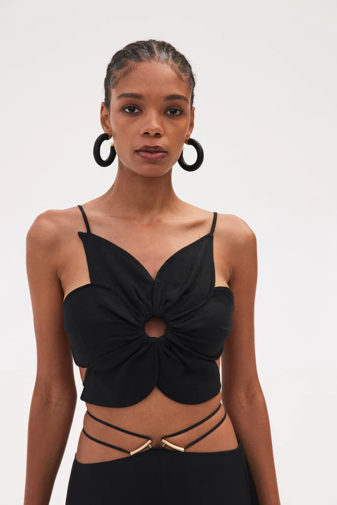 RACHEL TOP - BLACK | Cult Gaia - US