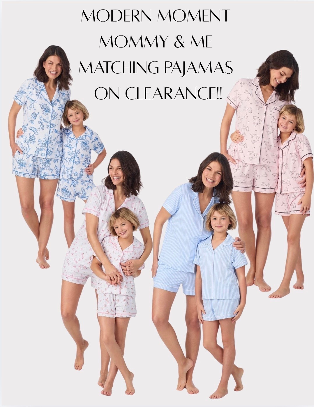 How sweet and cute are these matching mommy and me modern moments pajamas from Walmart?? And on clearance?! Grab a set now for you and your little one for the softest pjs!!

#LTKmomlife #LTKKids #LTKSaleAlert