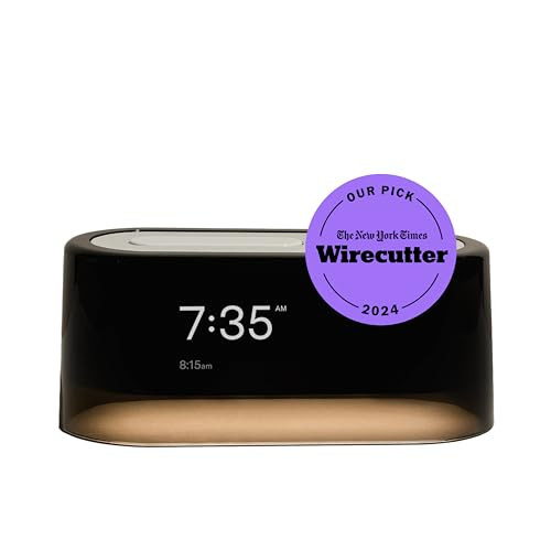 Loftie Smart Alarm Clocks for Bedroom - Sound Machine Alarm Clock with Light, Bluetooth Speaker, White Noise, Nature Sounds, Nightlight, Blackout Mode, Evening Routine Idea (White Top) | Amazon (US)