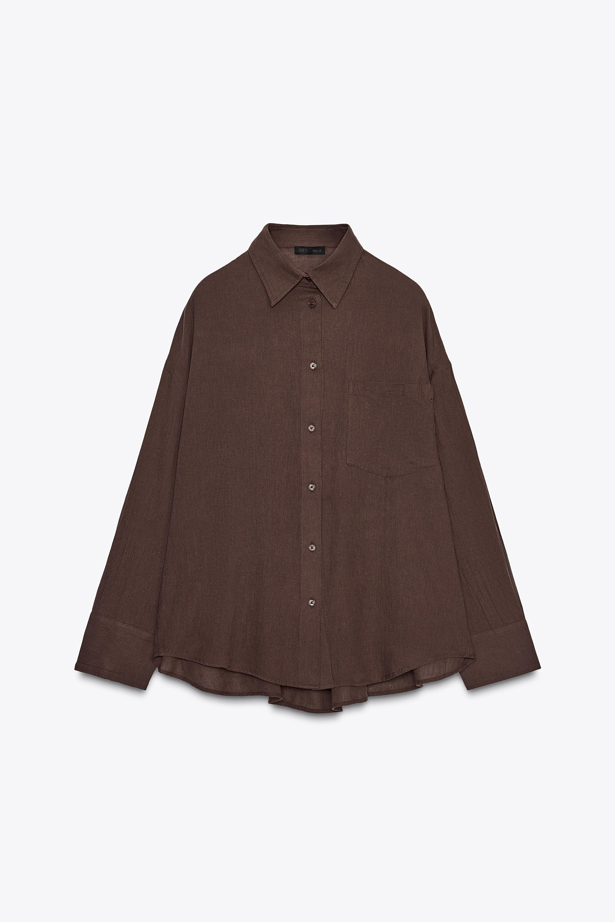 OVERSIZED GAUZE SHIRT | Zara US