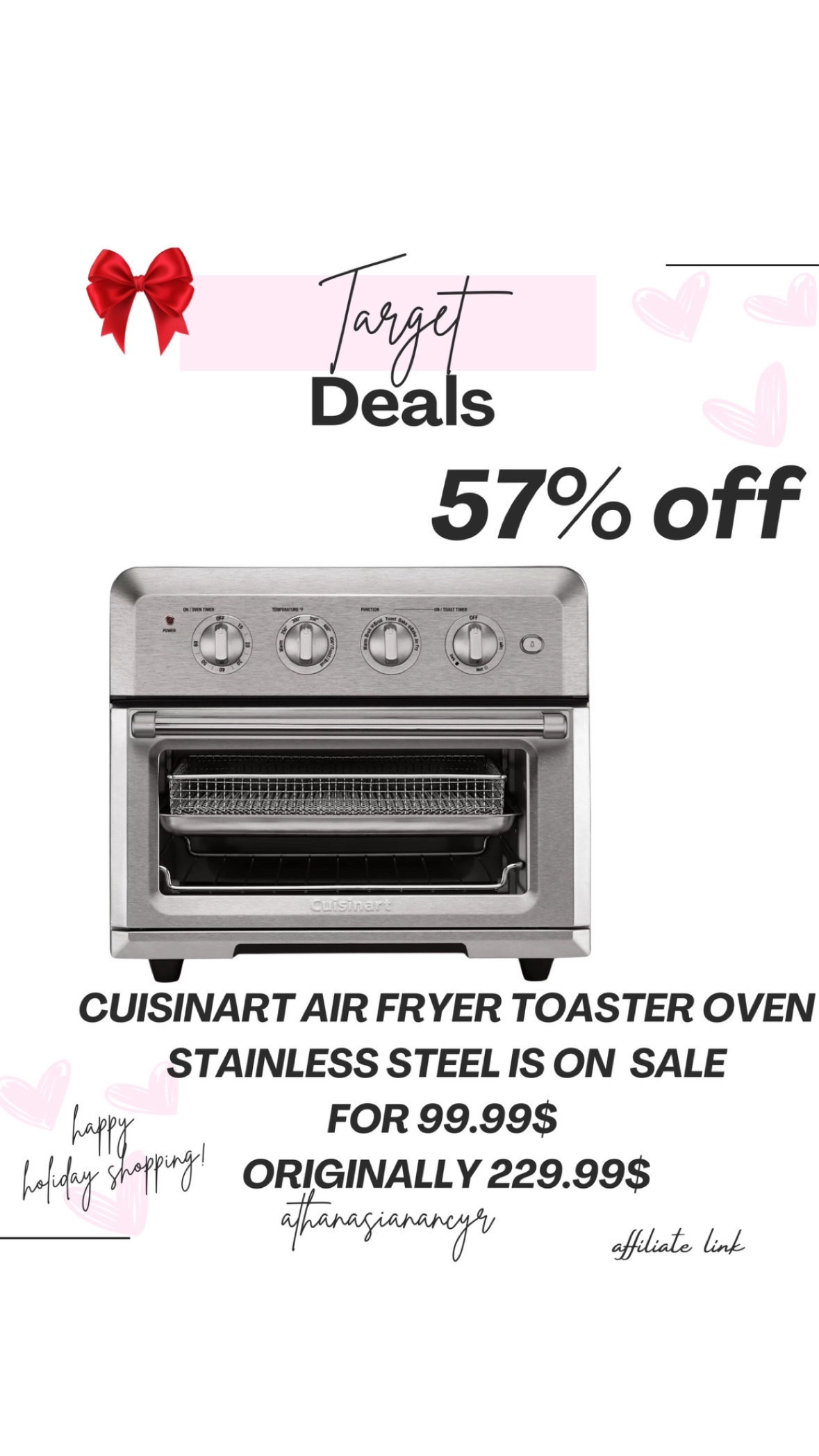 Air fryer on sale 100$


#LTKHome #LTKHoliday #LTKGiftGuide