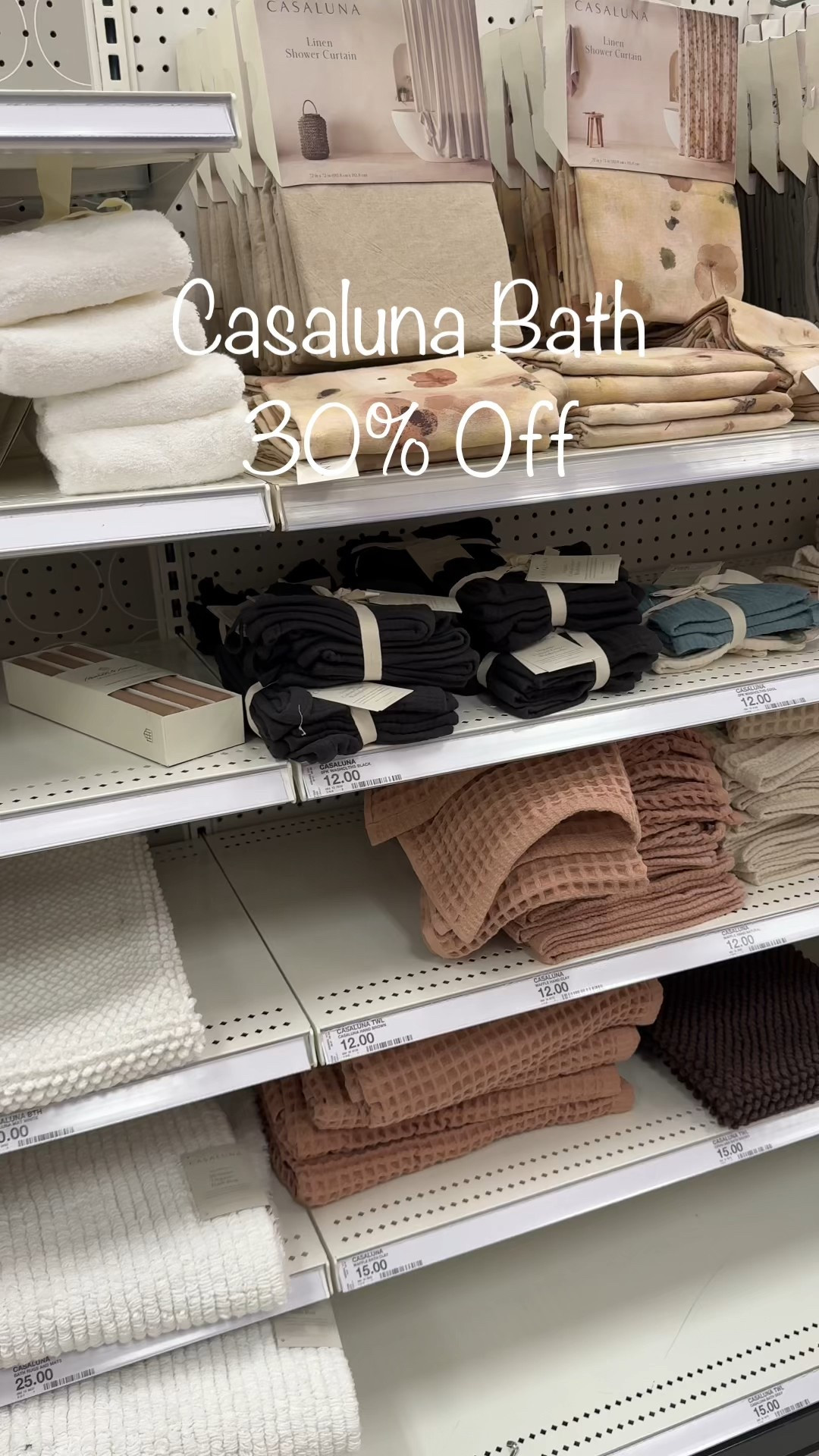 Casaluna Bath is 30% off this week at Target! Great time to stock up or for a Spring refresh with these beautiful new colors! 

#LTKHome #LTKSeasonal #LTKSaleAlert