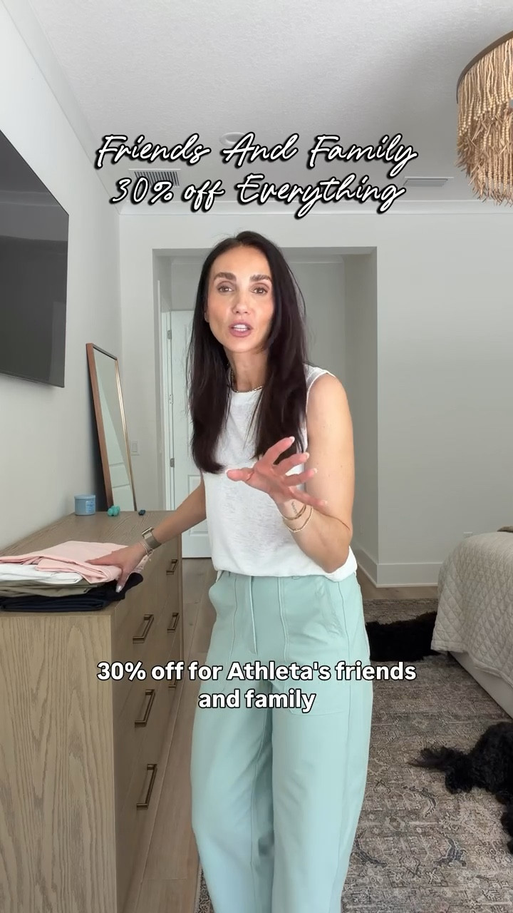 Friends & Family 30% off everything sale now through 3/23 - my favorite pants, summer favorites included 

#LTKActive #LTKOver40 #LTKSaleAlert