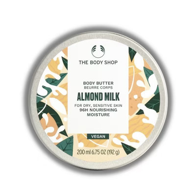 The Body Shop - Body Butter Almond Milk | A fast-absorbing gel-cream with 48hr moisture and a gentle, comforting scent. - (6.9 oz) | Target