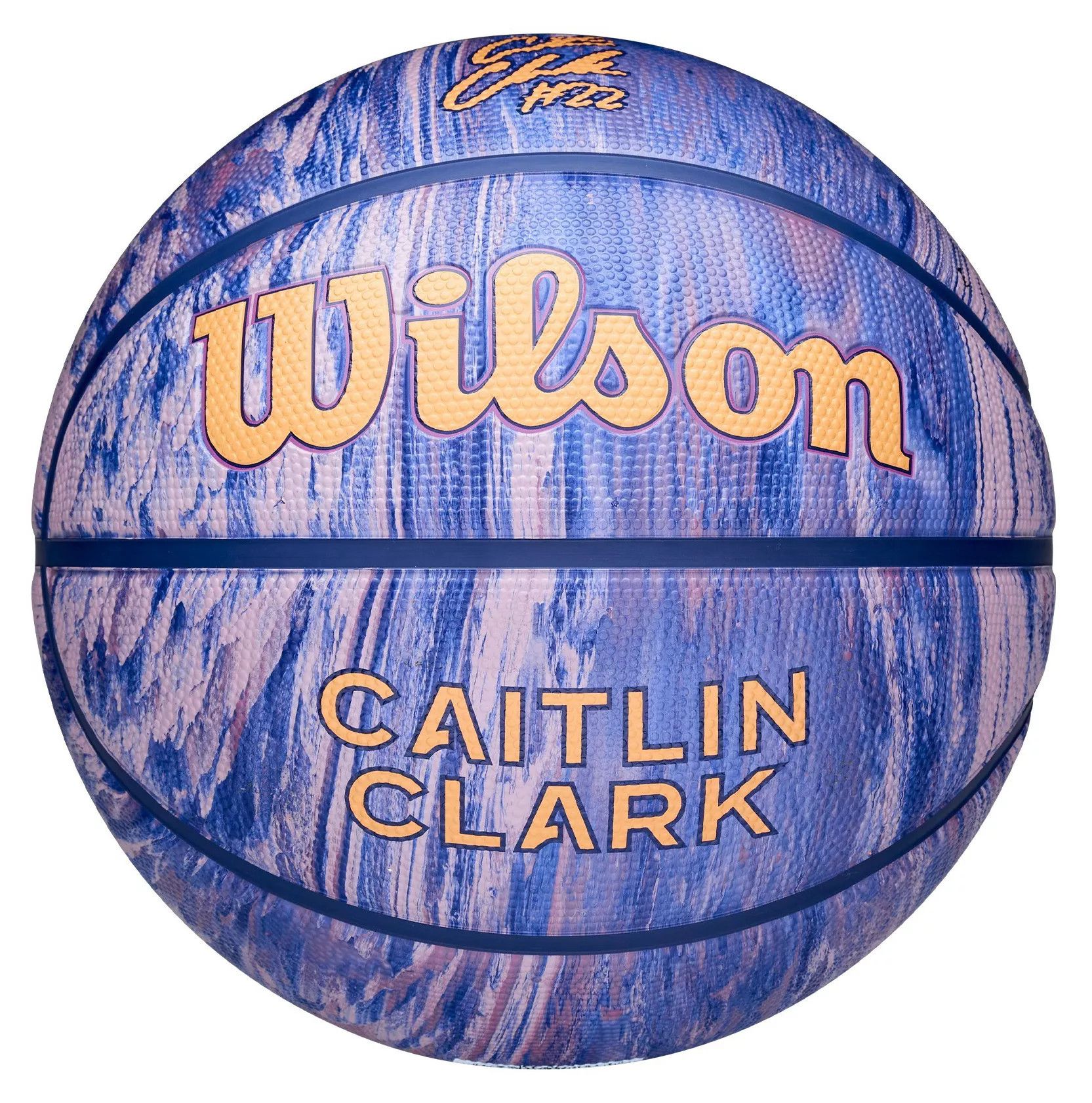 Wilson Caitlin Clark Fuse Basketball, Blue | DICK'S Sporting Goods