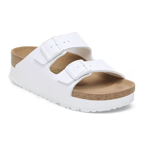 Arizona Flex Platform Birko-Flor White | BIRKENSTOCK | Birkenstock USA