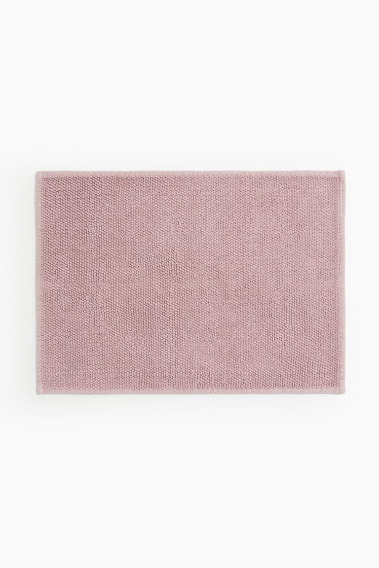 Cotton Bath Mat - Dusty pink - Home All | H&M US | H&M (US + CA)