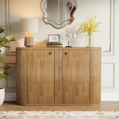 47.24” Sideboard Cabinet Buffet Storage Cabinet With 2 Doors | Wayfair North America