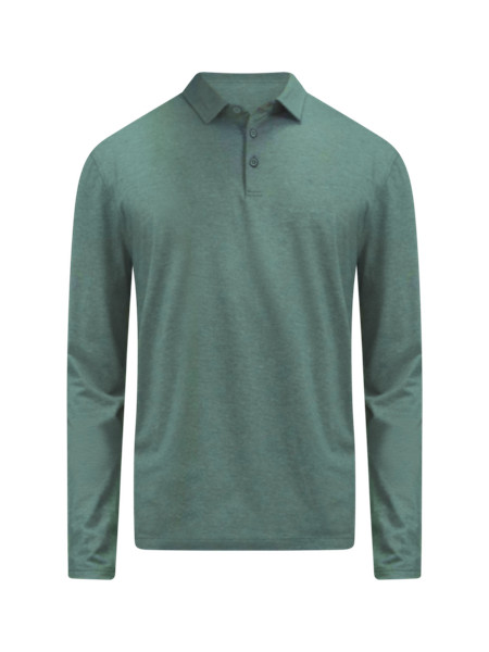 Evolution Long-Sleeve Polo Shirt | Men's Long Sleeve Shirts | lululemon | Lululemon (US)