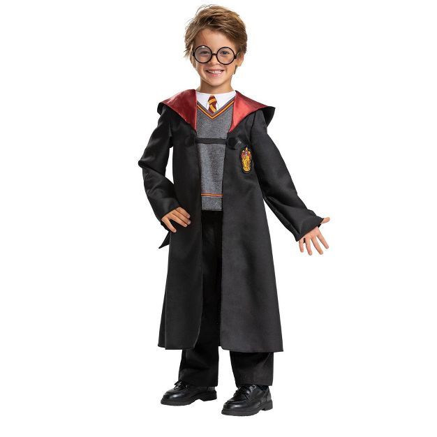 Kids' Harry Potter Classic Halloween Costume Top with Attached Robe | Target