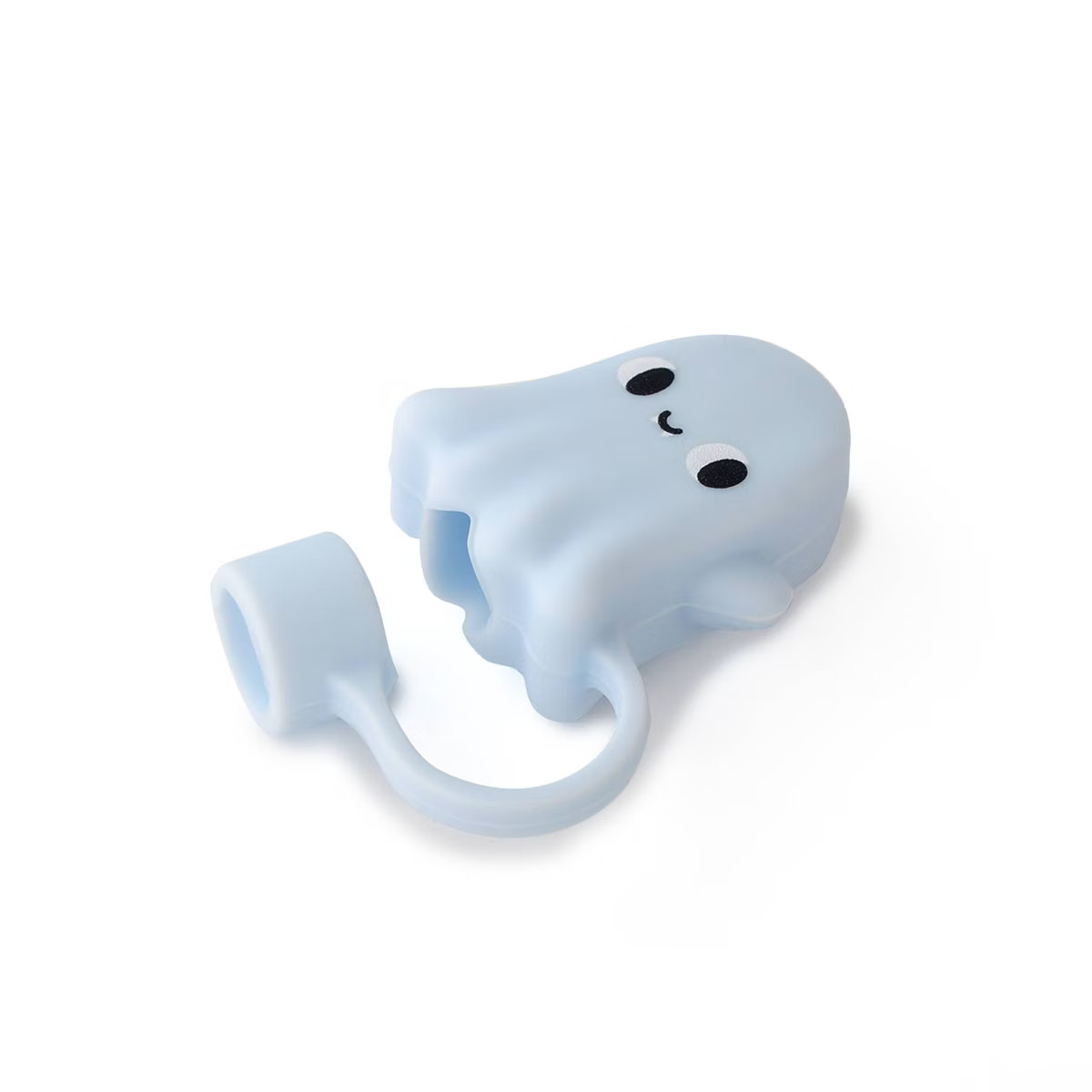 Halloween Silicone Straw Topper Ghost - Bullseye's Playground™ | Target