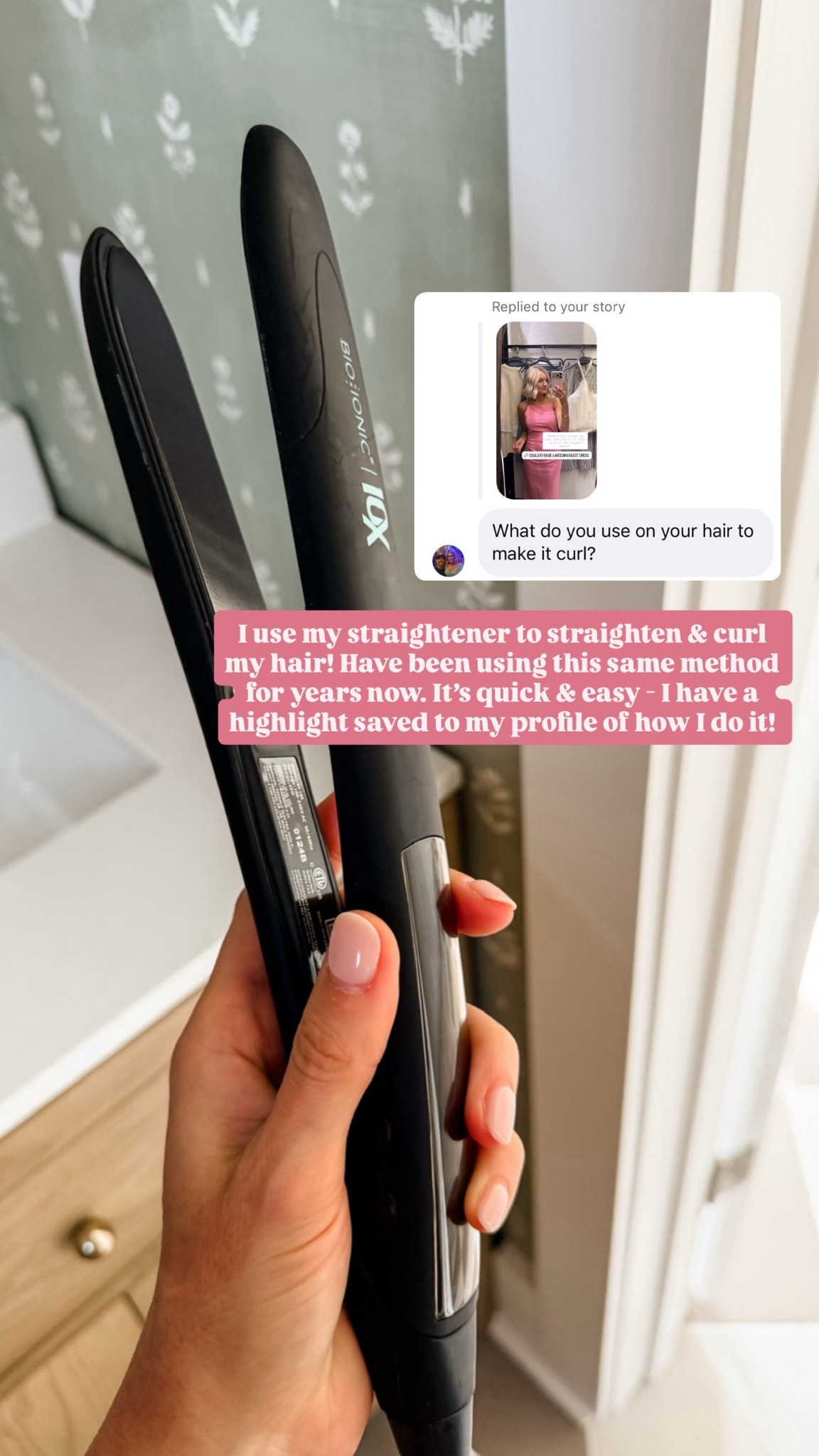 This has been my tried & true for years 👏🏼 

Loverly Grey, Bio Ionic, hair tools, straightener, flat iron, curling iron

#LTKBeauty