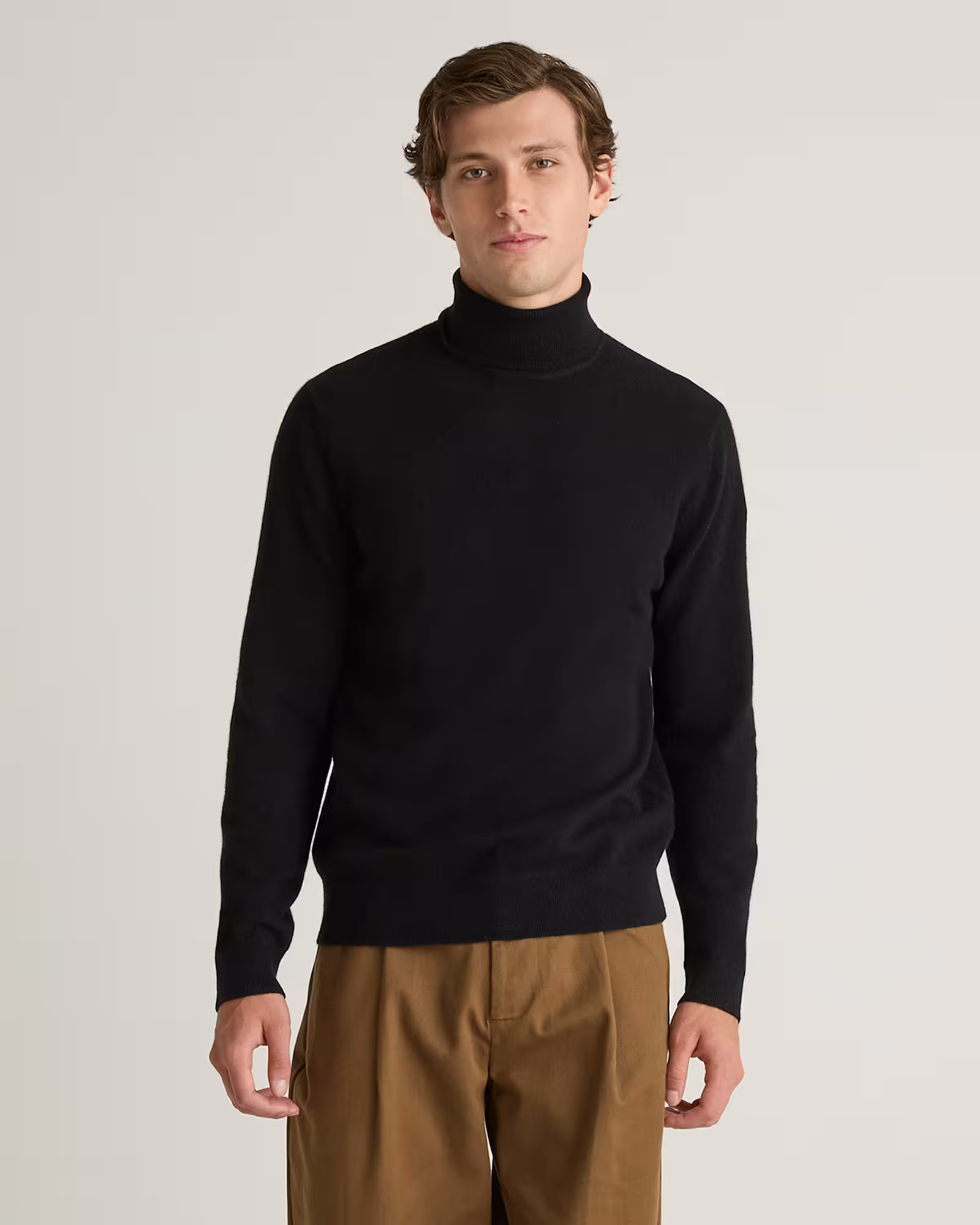 Lightweight Mongolian Cashmere Turtleneck Sweater | Quince
