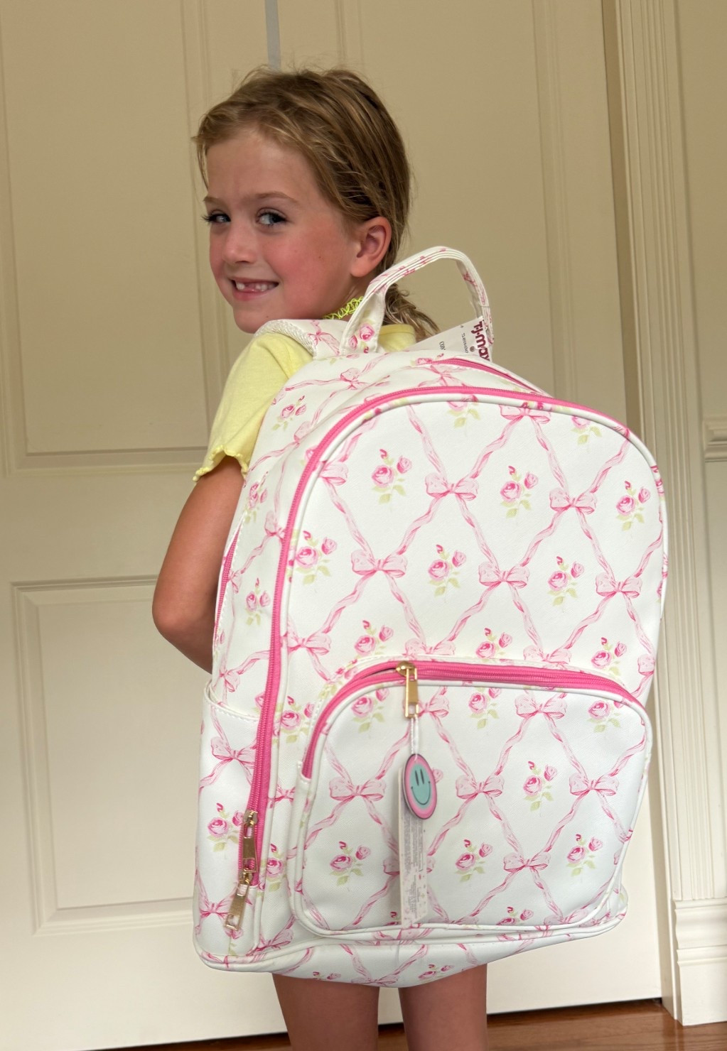 We couldn’t pass up this LoveShackFancy inspired backpack! #backtoschool
