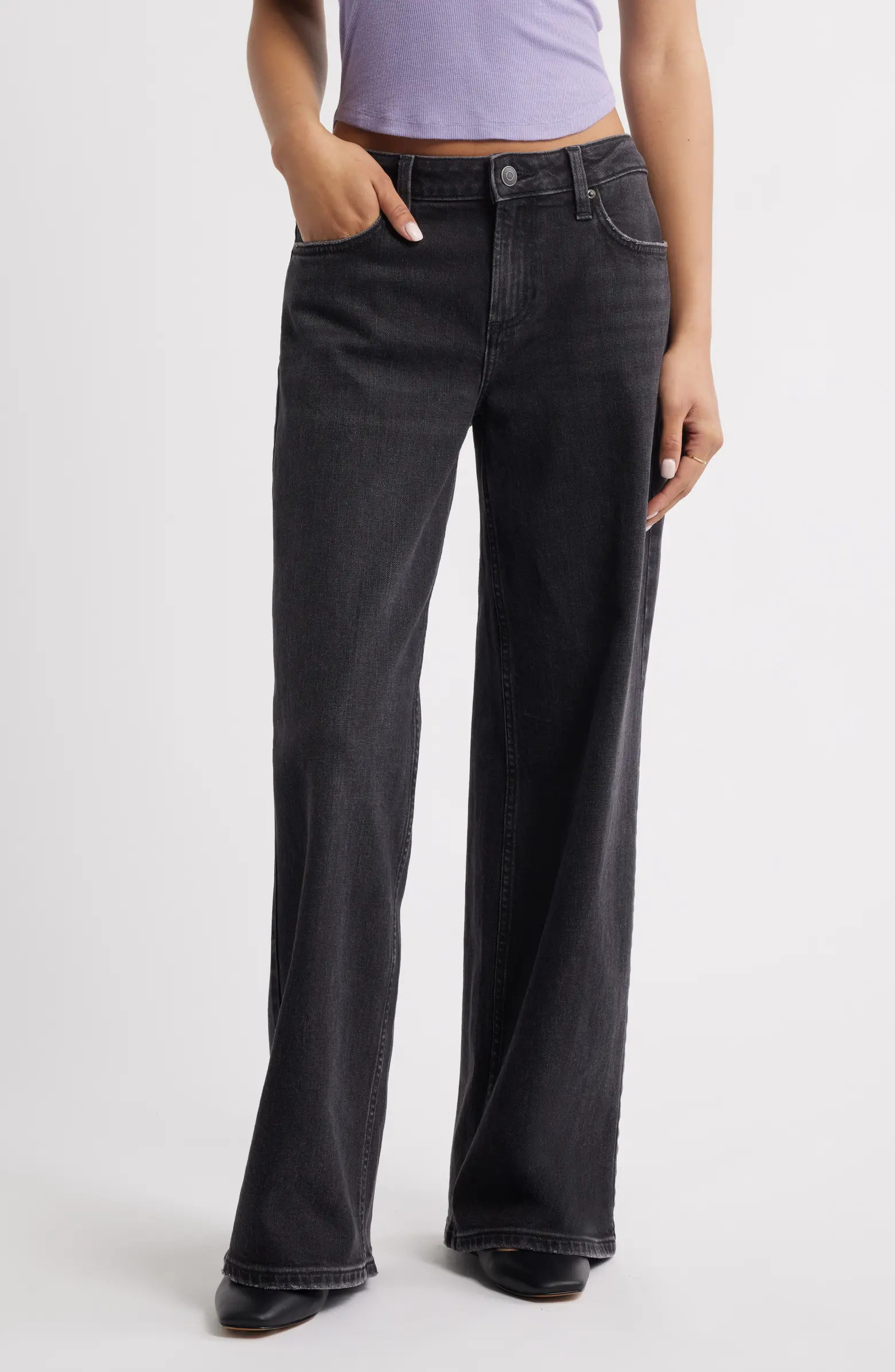 Low Rise Baggy Wide Leg Jeans | Nordstrom