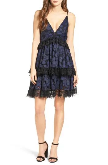 Women's Kendall + Kylie Lace Babydoll Dress | Nordstrom