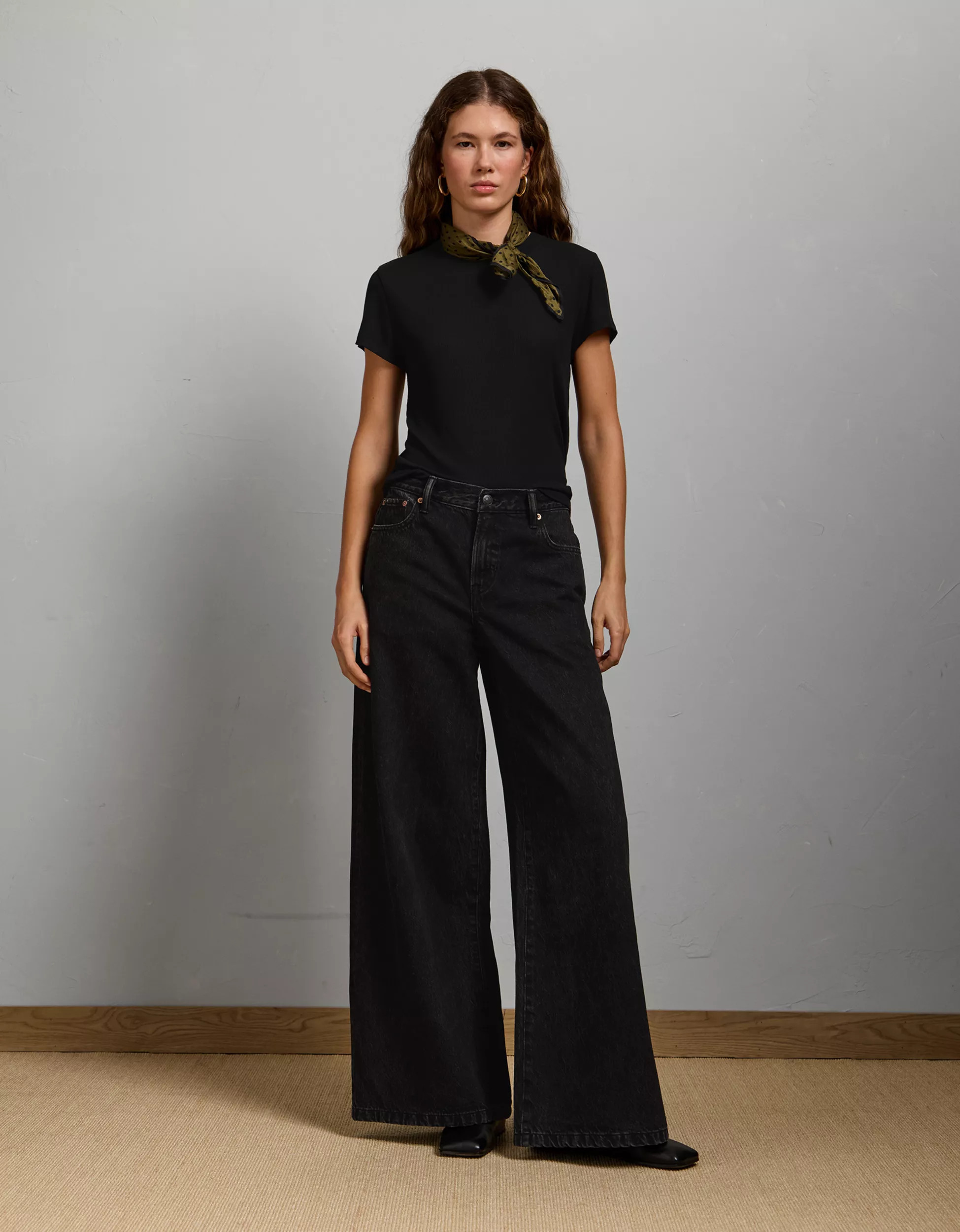 AE77 Premium Super Wide Jean | American Eagle Outfitters (US & CA)