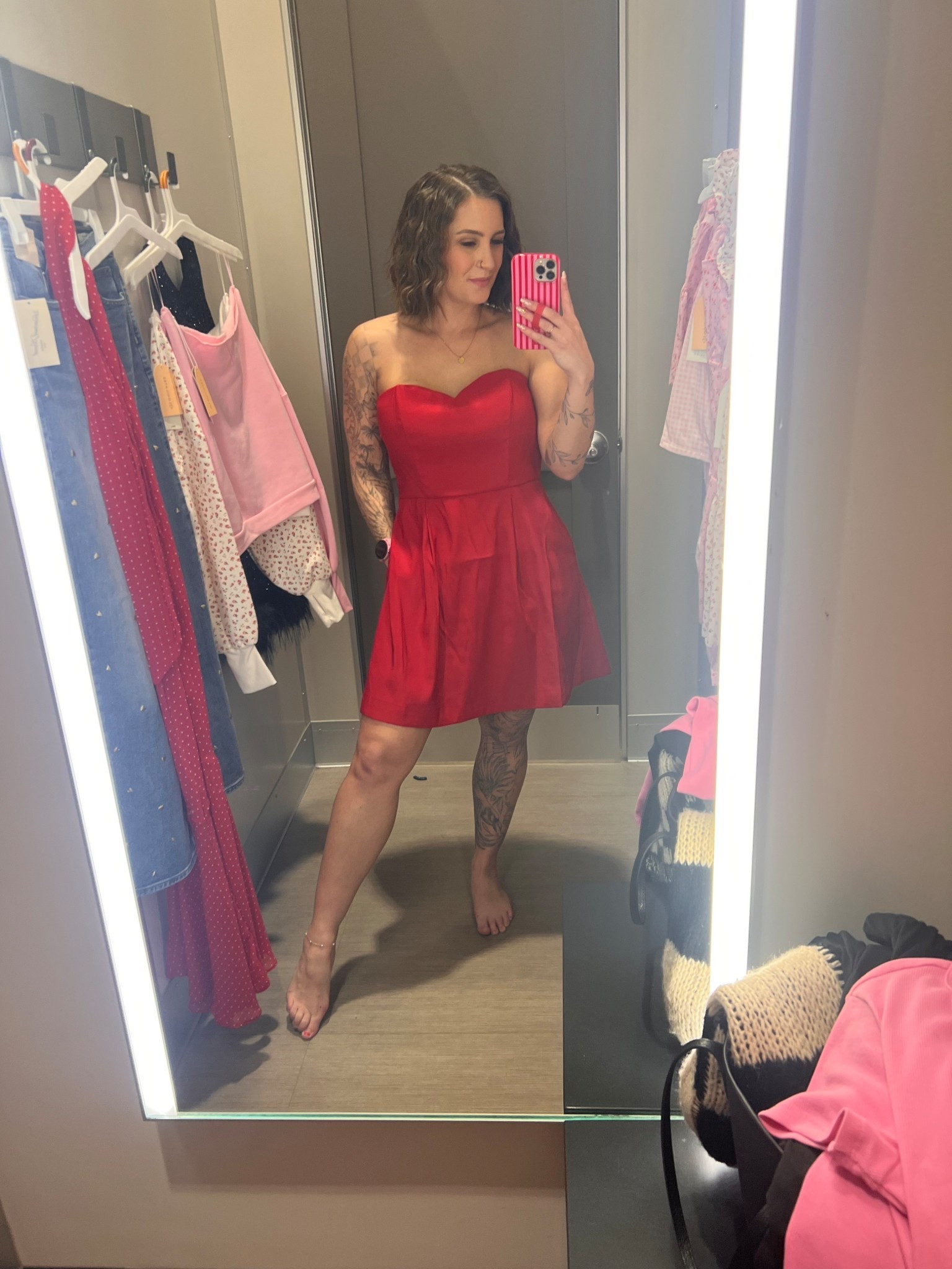 Perfect Valentine’s Day date night dress or galentines dress! Love the sweetheart neckline and it has POCKETS!! This is a medium but I would need a small  

#LTKFindsUnder50 #LTKSeasonal