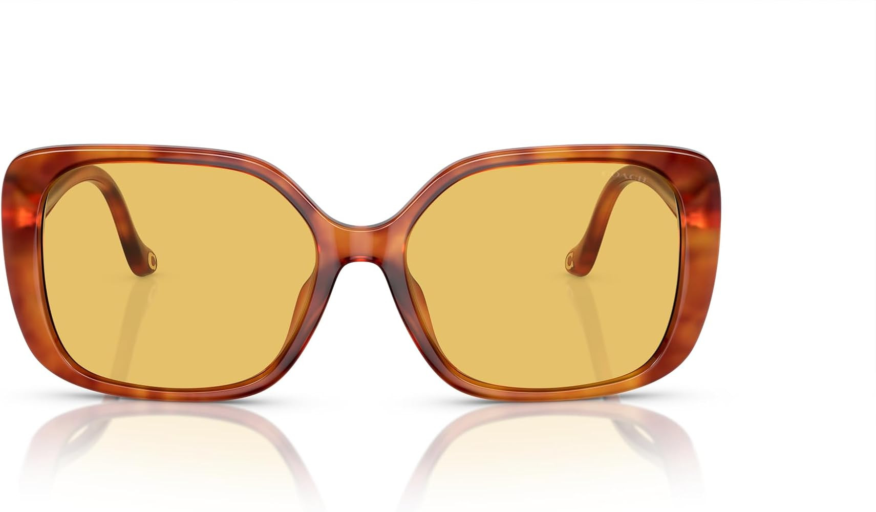 Coach Women's Hc8376u Universal Fit Square Sunglasses | Amazon (US)