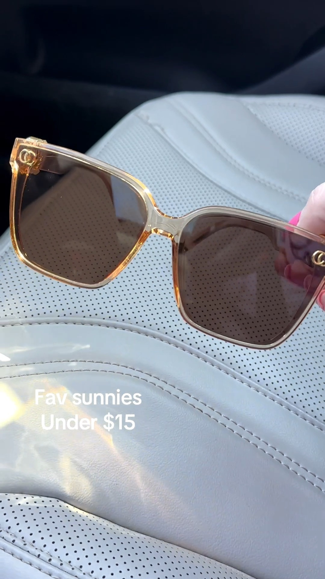 6-month check-in on my favorite sunnies 😎
Still reaching for these daily and they’ve held up SO well—no scratches, no loose arms, no weird warping 🙌

I own plenty of brand-name sunnies, but these honestly compete for a fraction of the price.
✨ Stylish
✨ Comfortable
✨ Durable
✨ Under $15

If you want cute, everyday sunglasses without the splurge… highly recommend.
I’ve linked them for you 🤍

#AffordableFinds #SunniesUnder15 #EverydayStyle #BudgetFriendlyFashion #LTKFinds 

#LTKmomlife #LTKgrwm #LTKootd