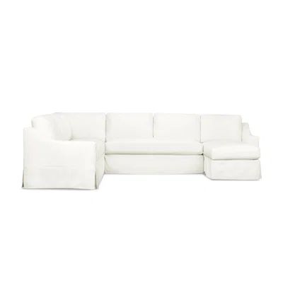 Cranbrook 4 - Piece Slipcovered Sectional | Wayfair North America