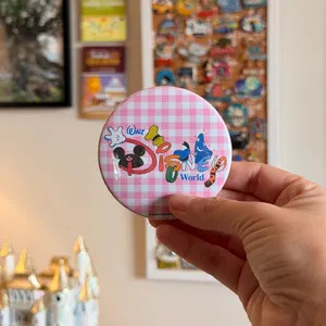 Disney Park Button Gingham | Etsy (Global)
