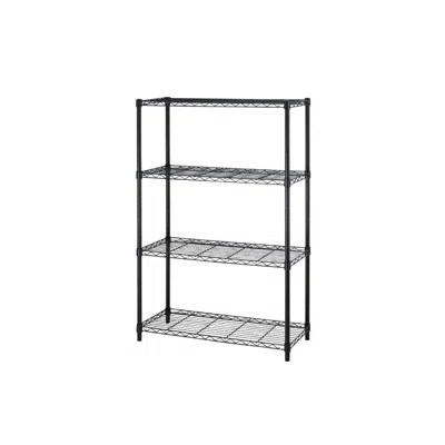 4 Tier Shelving Unit NSF Wire Shelf Metal Large Storage Shelves Heavy Duty Height Adjustable Commercial Grade Steel Utility Layer Shelf Rack Organizer | Wayfair North America