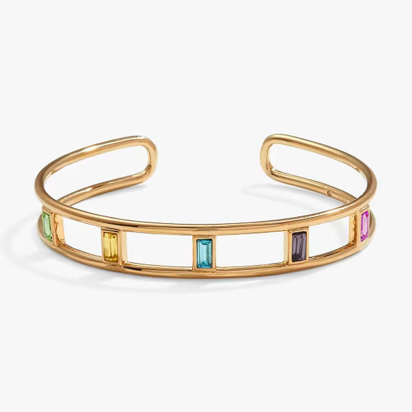 ‘90s Nostalgia Multicolor Crystal Cuff Bracelet – Alex and Ani | Alex and Ani