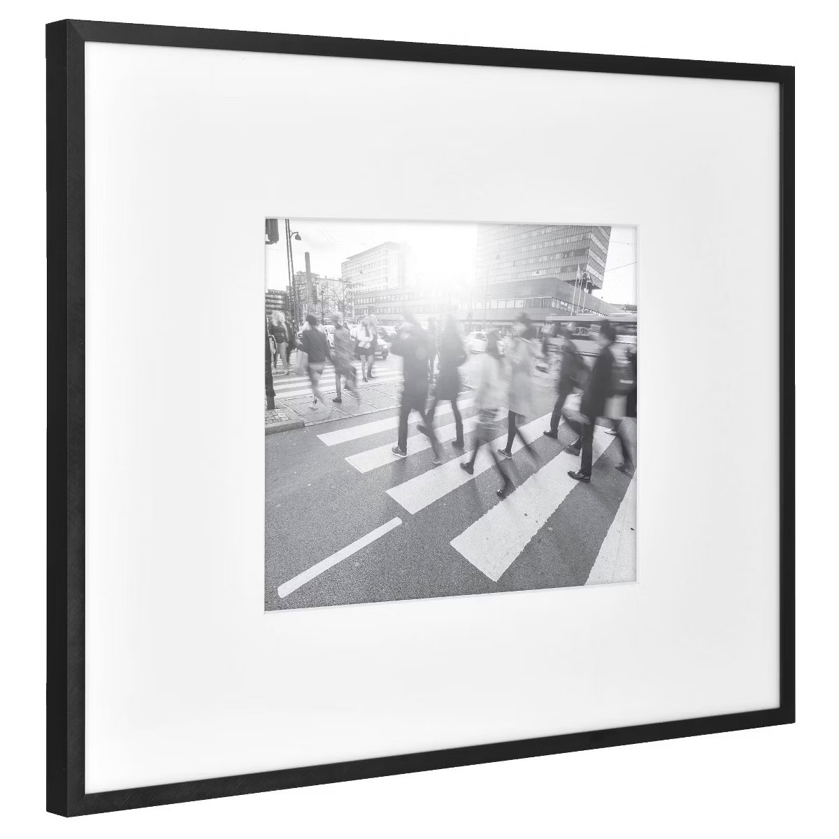 Thin Gallery Matted Photo Frame Black - Project 62™ | Target