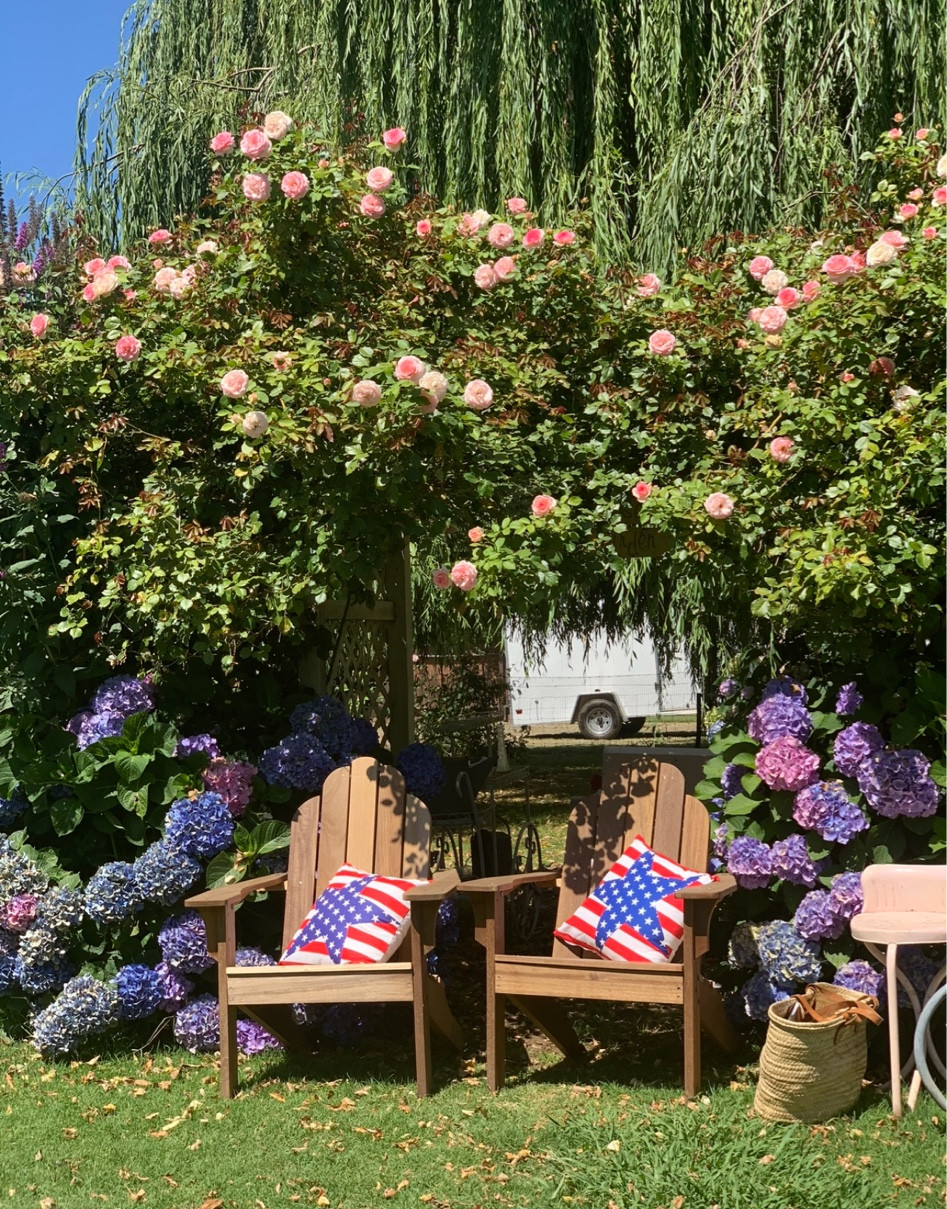 4th of July pillows. Fourth of July pillow cover. Adirondack chairs. Fourth of July decor. ❤️🤍💙

#LTKhome #LTKunder50 #LTKSeasonal
